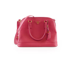 Prada Medium Saffiano Lux Promenade Pink
