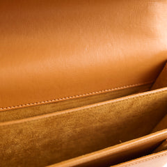 Saint Laurent Medium Sunset Calfskin Tan
