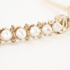 Chanel CC Pearl & Crystal Headband