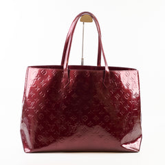 Louis Vuitton Wilshire GM Vernis Tote Amarante