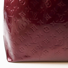Louis Vuitton Wilshire GM Vernis Tote Amarante