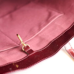 Louis Vuitton Wilshire GM Vernis Tote Amarante