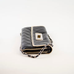Chanel East West Flap Black