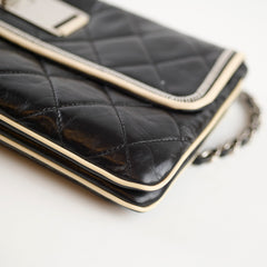Chanel East West Flap Black