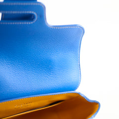 Goyard Saigon Mini Top Handle Bag Sky Blue