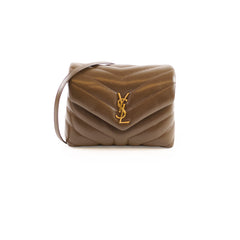 Saint Laurent Toy Loulou Soil Brown