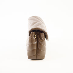 Saint Laurent Toy Loulou Soil Brown