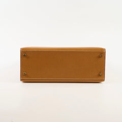 Hermes Kelly 28 Epsom Gold - Y Circle Stamp
