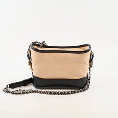 Chanel Gabrielle Hobo Small Beige