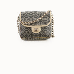 Chanel Camelia Quilted Double Sided Flap (25 Series)