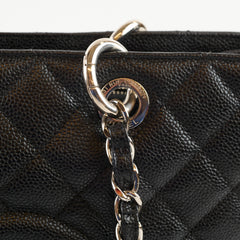 Chanel Grand Shopper Tote GST Black Caviar SHW (19 Series)