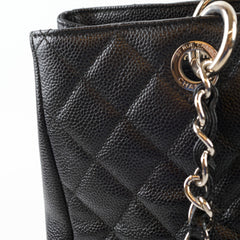 Chanel Grand Shopper Tote GST Black Caviar SHW (19 Series)
