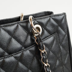 Chanel Grand Shopper Tote GST Black Caviar SHW (19 Series)