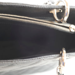 Chanel Grand Shopper Tote GST Black Caviar SHW (19 Series)