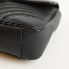Gucci GG Marmont Large Shoulder Bag Black