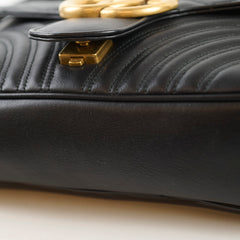 Gucci GG Marmont Large Shoulder Bag Black
