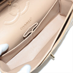 Chanel Classic Flap Dark Beige Medium/Large Shoulder Bag