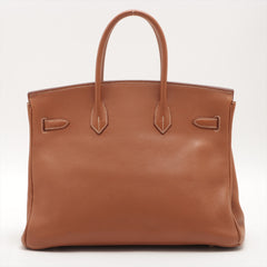 ITEM 13 - Hermes Birkin 35 Togo Gold Stamp E Square (2001)