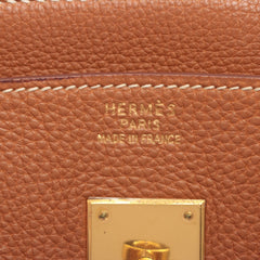 ITEM 13 - Hermes Birkin 35 Togo Gold Stamp E Square (2001)