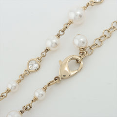 ITEM 11 - Chanel Necklace CC Pearls (Costume Jewellery)
