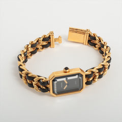 Chanel Premier L Black Gold Watch