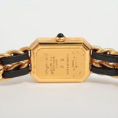 Chanel Premier L Black Gold Watch