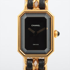 Chanel Premier L Black Gold Watch