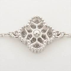 ITEM 14 - Van Cleef & Arpels VCA Sweet Alhambra White Gold Diamond Bracelet