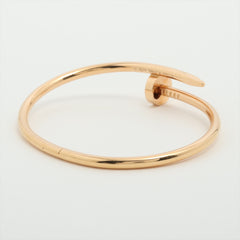 Cartier Juste Un Clou JUC Size 18 Pink Gold Bracelet