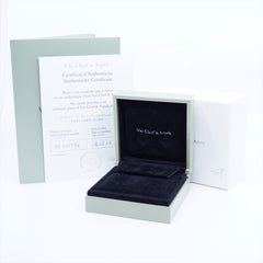 ITEM 26 - Van Cleef & Arpels Vintage Size Alhambra Onyx Piercing jewelry 2013
