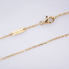 Van Cleef & Arpels Vintage Alhambra Onyx Necklace