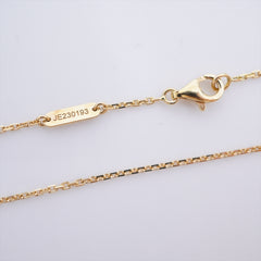 Van Cleef & Arpels Vintage Alhambra Onyx Necklace