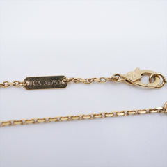 Van Cleef & Arpels Vintage Alhambra Onyx Necklace