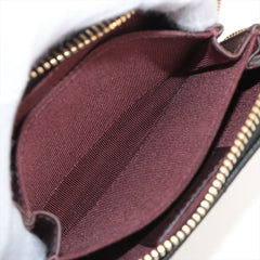 Chanel Zipper Caviar Black Card Holder - 22 series