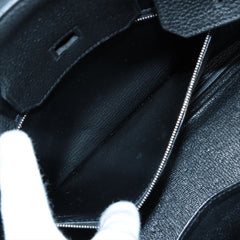 Hermes Birkin 30 Togo Black - Stamp O Square