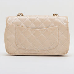8/7 DOTD- Chanel Mini Rectangular Iridescent Beige Crossbody Bag - 16 series