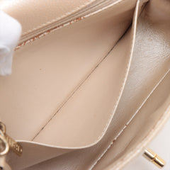 8/7 DOTD- Chanel Mini Rectangular Iridescent Beige Crossbody Bag - 16 series