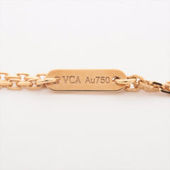 Van Cleef & Arpels Sweet Alhambra White Mother of Pearl MOP Necklace