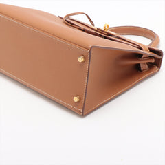 Hermes Kelly 28 Cushbell Gold - C Square Stamp