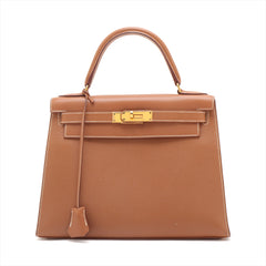 Hermes Kelly 28 Cushbell Gold - C Square Stamp
