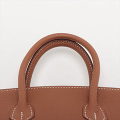 ITEM 33 - Hermes Birkin 25 Togo Gold - R Square