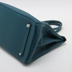 Hermes Birkin 35 Blue de Galice Epsom - Q Square