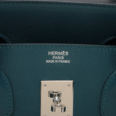 Hermes Birkin 35 Blue de Galice Epsom - Q Square