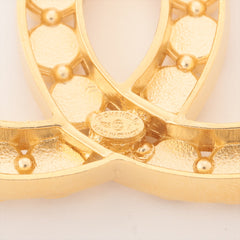 Chanel Coco Logo Gold 22A Brooch
