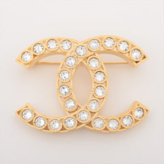 Chanel Coco Logo Gold 22A Brooch