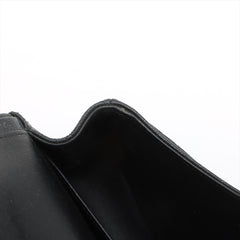 Chanel Classic Flap M/L Medium/Large Caviar Black Shimmer Bag- 18C