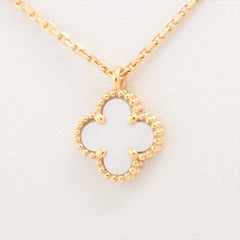 Van Cleef & Arpels Sweet Alhambra Mother of Pearl MOP Necklace 2021