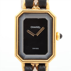Chanel Premier L Black Gold Watch