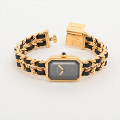Chanel Premier L Black Gold Watch