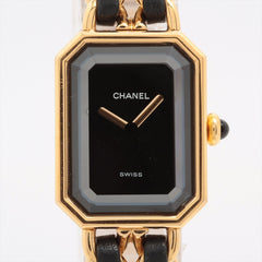 Chanel Premier L Black Gold Watch
